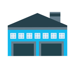 building warehouse storage icon