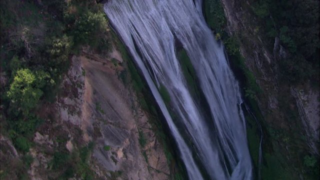 Flight Revealing Tivoli Falls