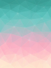 Abstract polygonal background. Vector illustration
