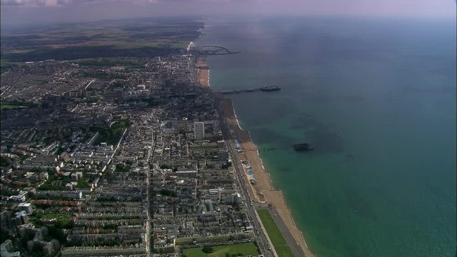 Brighton - Looking East Down Coast