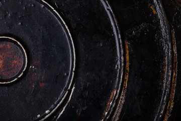 Old metal surface for background