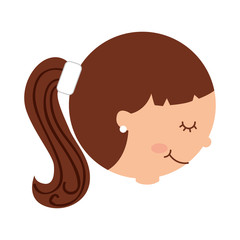 girl first communion icon