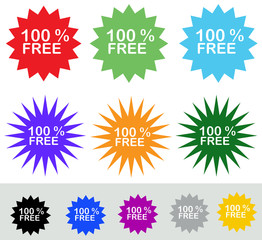 100 % free vector