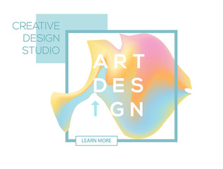 Bright abstract ink for a different design. Colorful abstract poster. Liquid ink. Modern style trends. Background for banner, card, poster, poster, identity, web design. Holi.