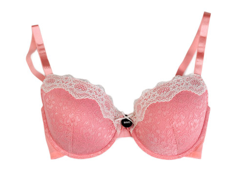 Pink bra, size 85C.
