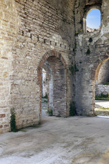 Fototapeta na wymiar Interno castello