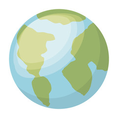 planet earth isolated icon design, vector illustration  graphic 