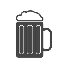 Glass of beer icon,Vector beer icon