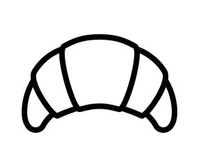bread croissant isolated icon design, vector illustration  graphic 