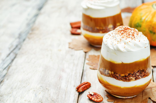 Pumpkin Butter Greek Yogurt Parfait