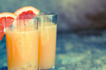 Grapefruit and Tequila Paloma Cocktail