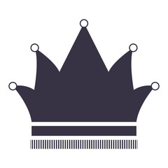 king crown isolated icon design, vector illustration  graphic 
