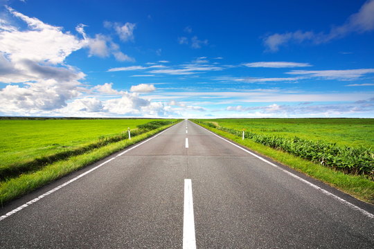 直線道路