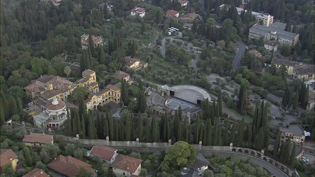 Villa Vittoriale, Home And Grave Of Gabriele D'Annunzio, Now A Museum