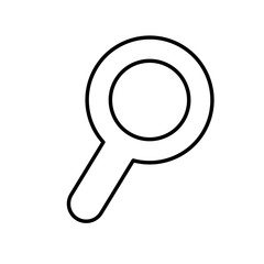 magnifying glass search design