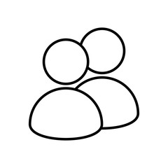 People lineal icon design