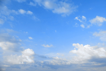 Obraz premium Beautiful sky with clouds background