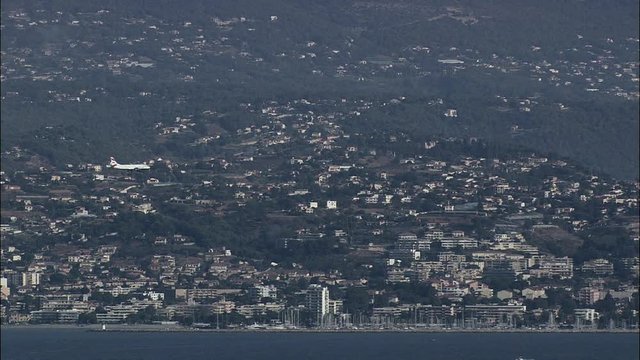 Ba Jet Landing At Nice Airport