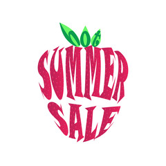 Hot summer sale poster