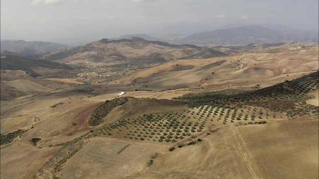 Flight Across Landscape