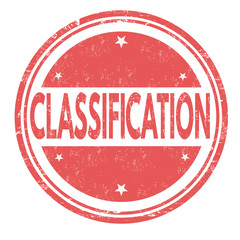 Classification stamp