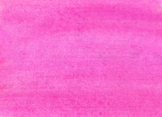 The texture of a sheet of paper painted with magenta paint