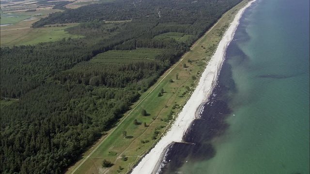 Following The Sandy Coast From Gedser To Boto By