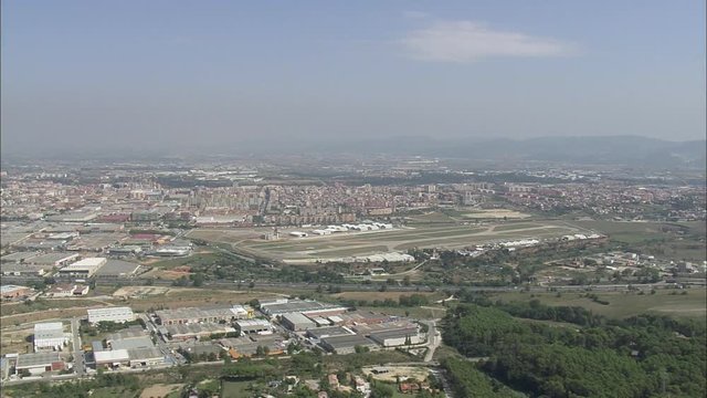 Landing At Sabadell Airport