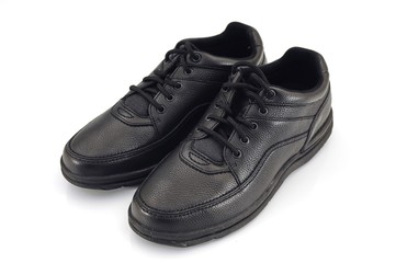 Black Walking Shoes