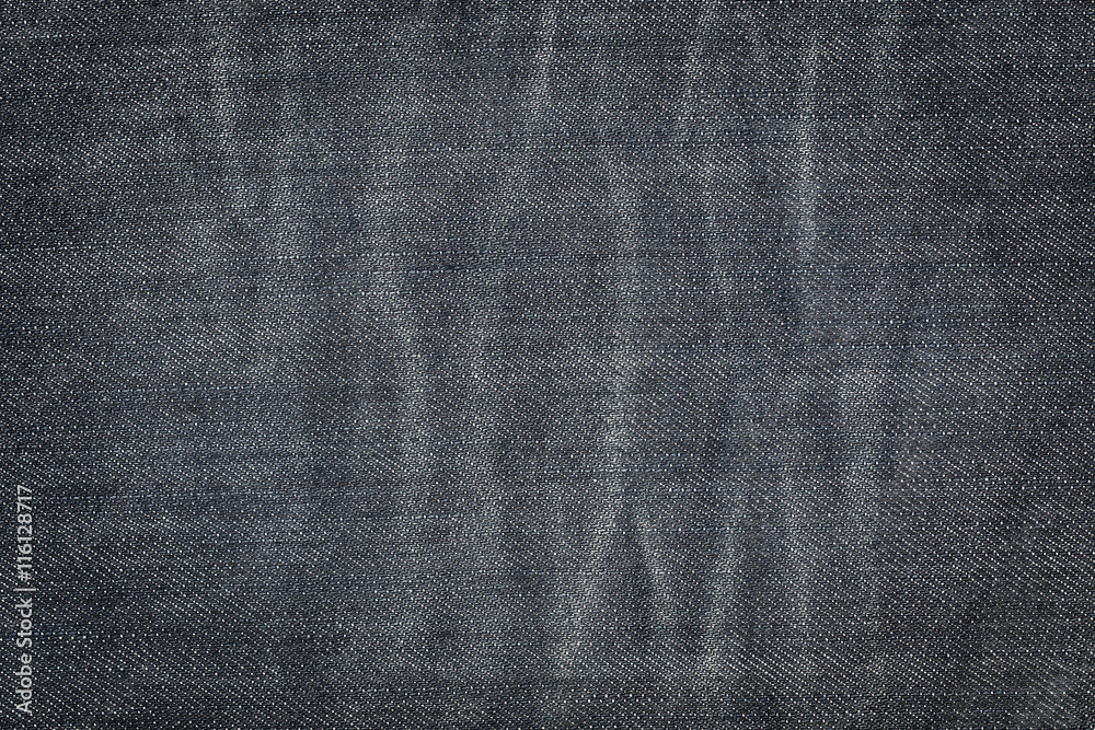 Poster design on jeans texture for pattern and background