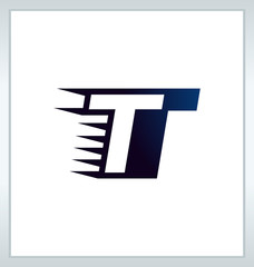 TT Two letter composition for initial, logo or signature
