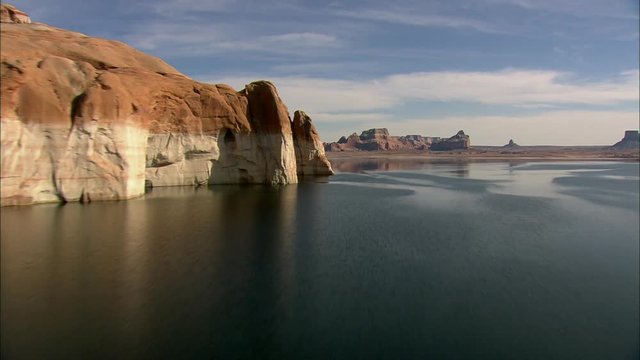 Flight Low Across Lake Powell