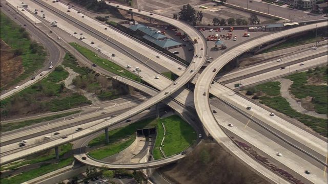 Intersection On San Diego Freeway