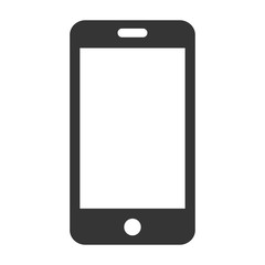 smartphone phone technology , isolated flat icon vector illustration