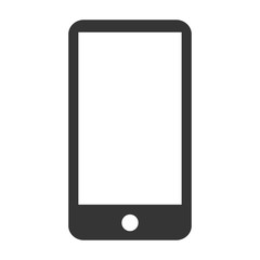 smartphone phone technology , isolated flat icon vector illustration