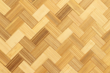 Woven bamboo pattern background