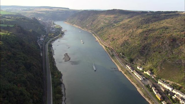 The Rhine Passing Kaub