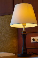 classic lamp at bedroom