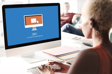 Illustration Design Design Technology Concept