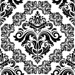 Seamless Wallpaper in the Style of Baroque