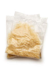 Fototapeta na wymiar Packages of dry white rice