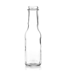 empty bottle  isolated on white