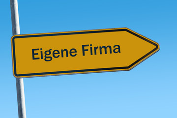 Schild 65 - Eigene Firma