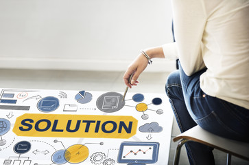 Solution Problem Solving Ideas Strategy Concept