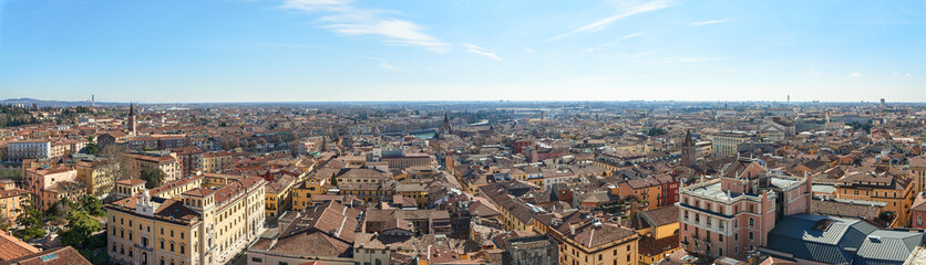 Fototapeta na wymiar View of South-Eastern of Verona