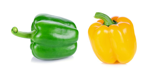 pepper on white background