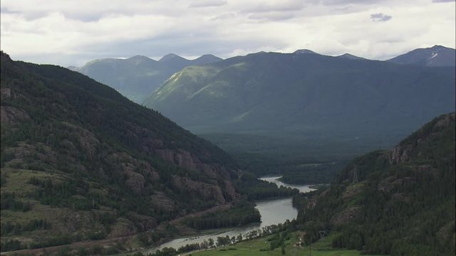 Looking, to Glacier Park