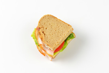 ham and cheese sandwich