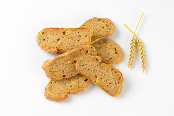 slices of wholegrain bread