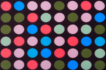 fabric with polka dots